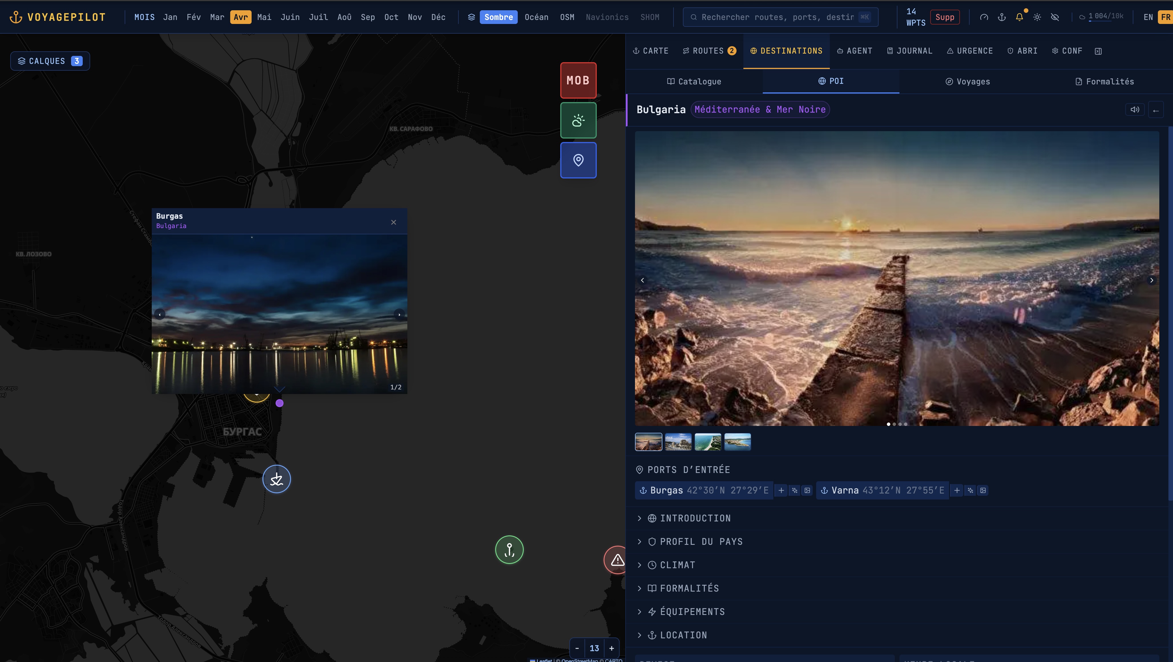 Formalités 173 pays